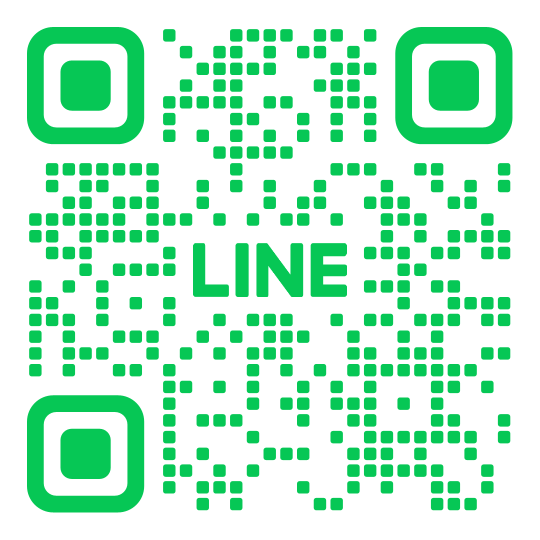 คิวอาร์โค้ด LINE สำหรับติดต่อเจ้าหน้าที่